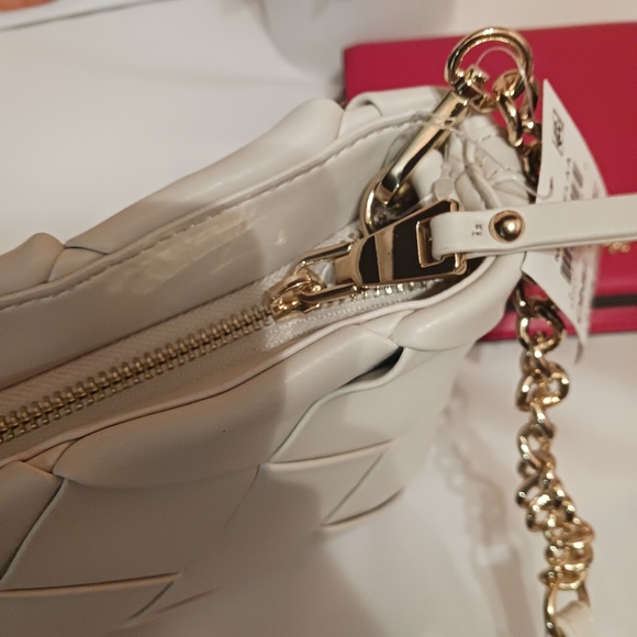 INC INTERNATIONAL CONCEPTSMichaelaa Woven Crossbody,In Bone - Picture 5 of 7